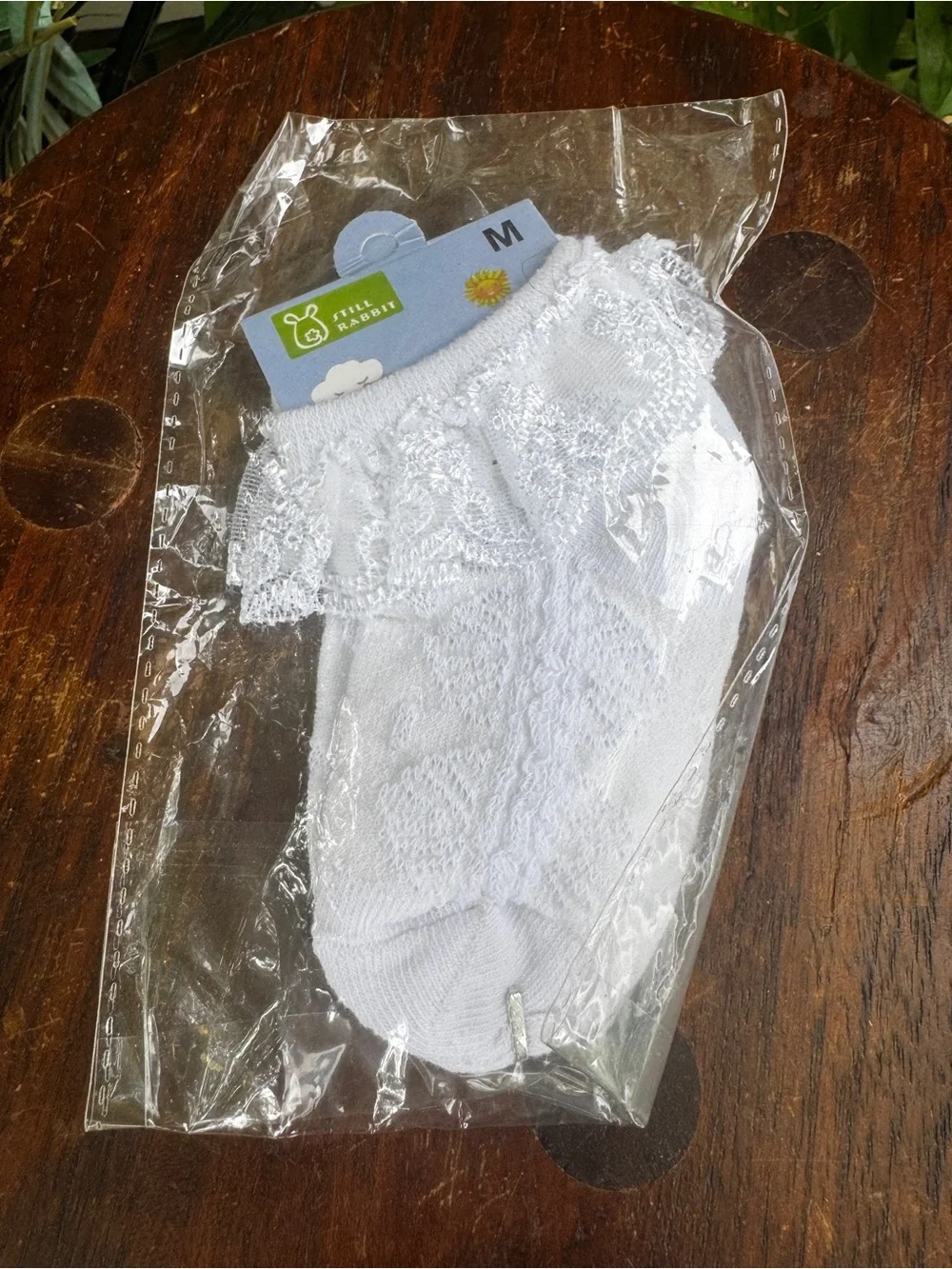 White Lace Ruffle Anklet Socks Toddler